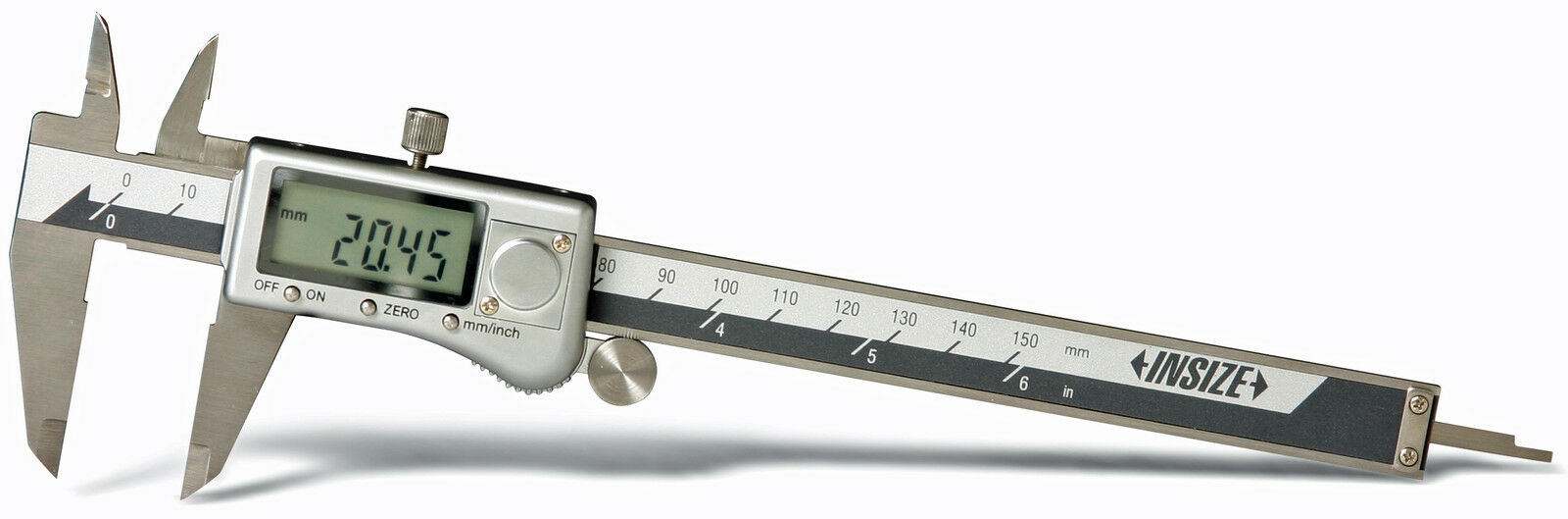 INSIZE 1114-150A Electronic Caliper with Alloy Case 0-150mm/0-6in