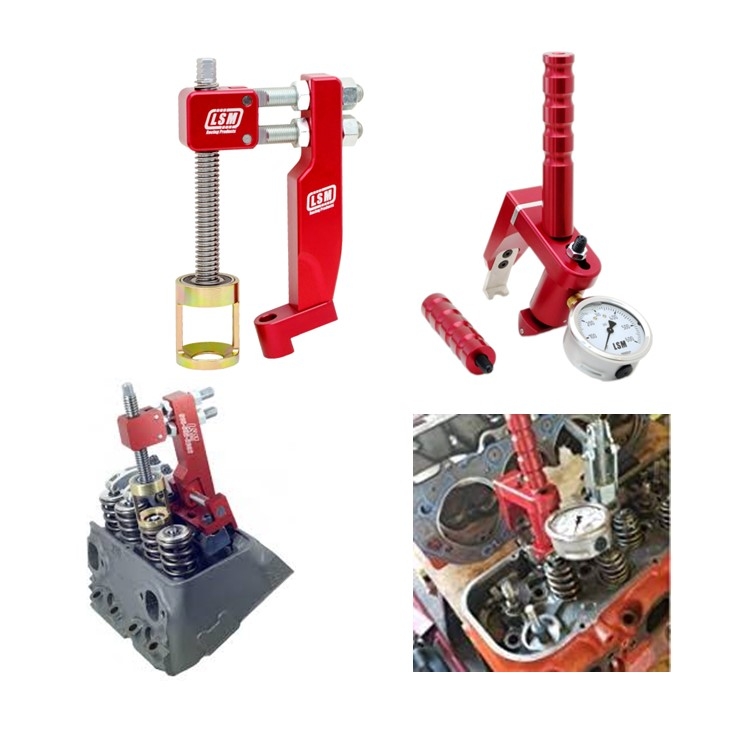 LSM SC-800 / pc-100SLC / -Combo Valve Spring Compressor and Spring Tension Testing Head On