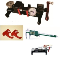 SM-60 LSM Combo, Bench Type Valve Spring Tester, SM-050 Set Tester Dial I00ndicator set, with .001 Dial Indicator, Insize 6 Inch